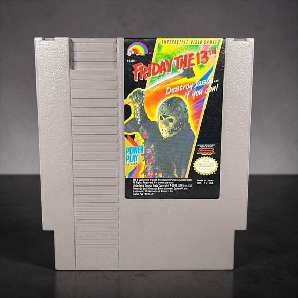 Other - Friday the 13th (Nintendo NES, 1989) Video Game Cartridge LJN
